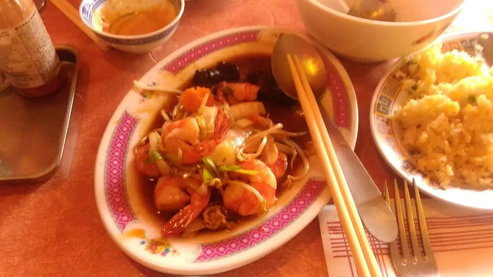 Crevette Sauté de Légumes